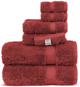 Ariv Collection Premium Bamboo Cotton Bath Towels - Natural, Ultra