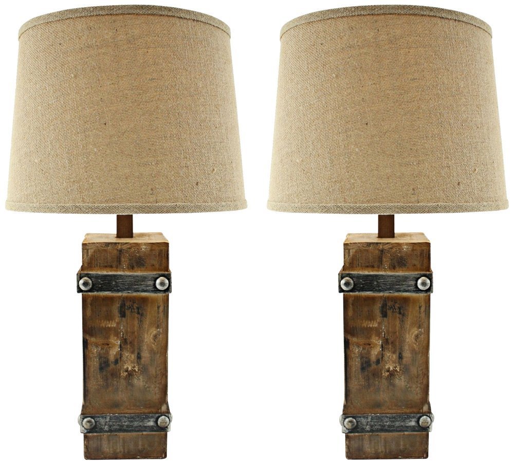 rustic table lamp