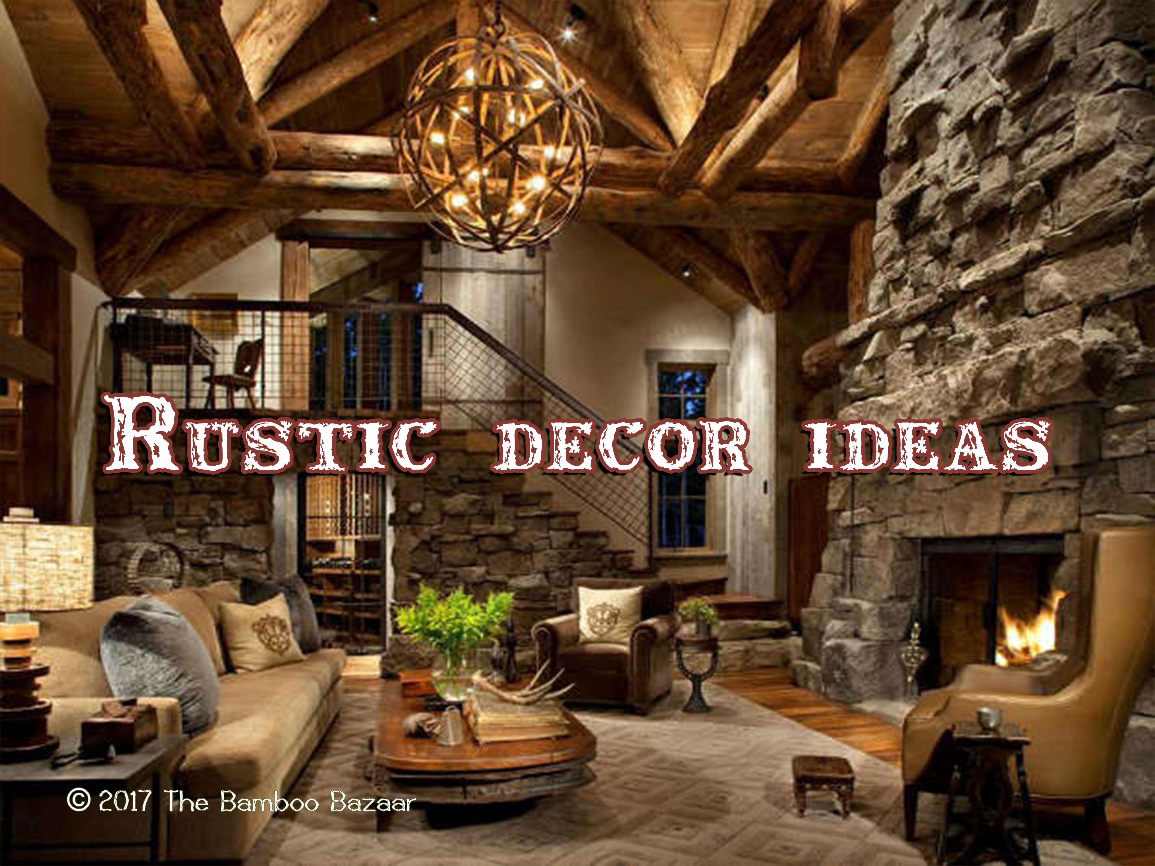 Rustic décor ideas